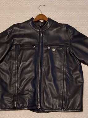 VINTAGE Harley-Davidson Genuine Leather Café Racer Jacket – XL